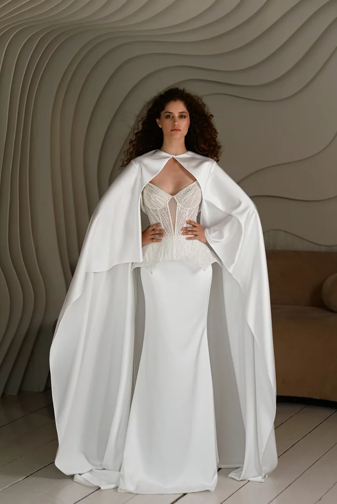 Nitsa with cape   